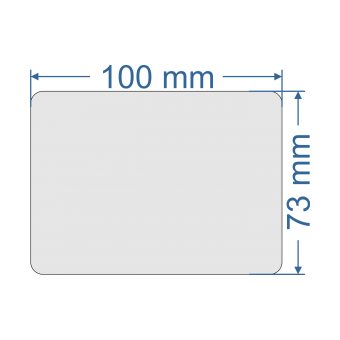 100mm x 73mm roll labels