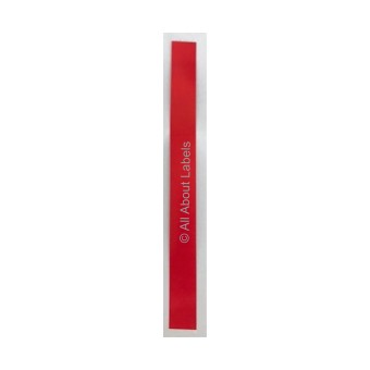 25mm x 280mm Red Wristband - 82282-R